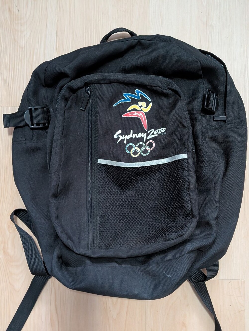McDonald's Sydney 2000 Olympic Promotional Backpack Black